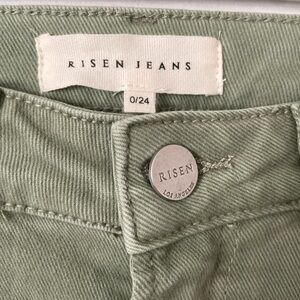 Risen Jeans High Rise Women Jeans - Green